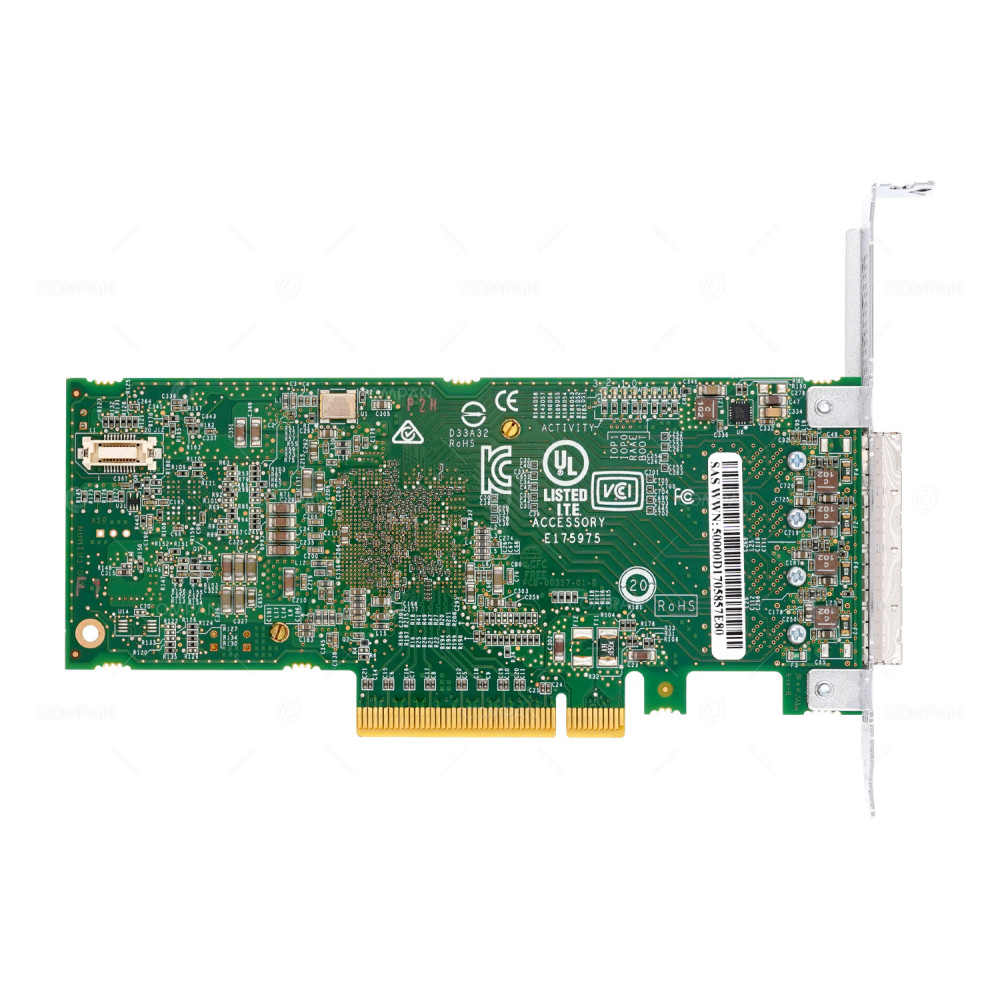 HHJD7 DELL MICROSEMI 4-PORT MINISAS HD HOST BUS ADAPTER FOR R630 R640 R730 R740